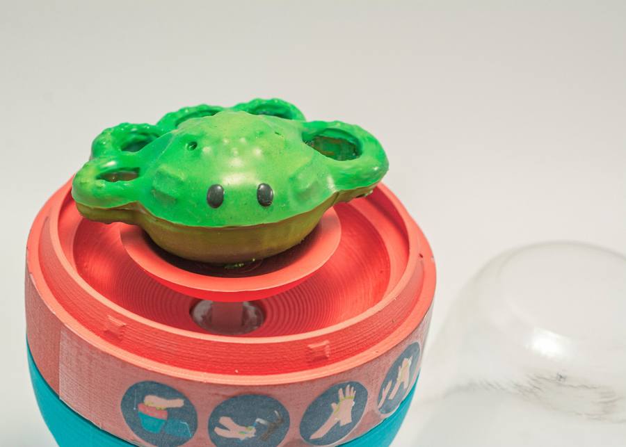 PULPI close-up — the tactile creature