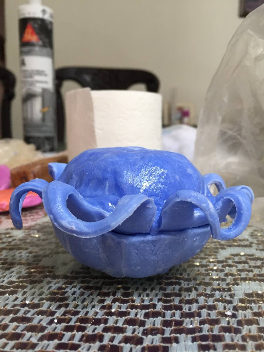 Clay model — physical exploration of chosen direction